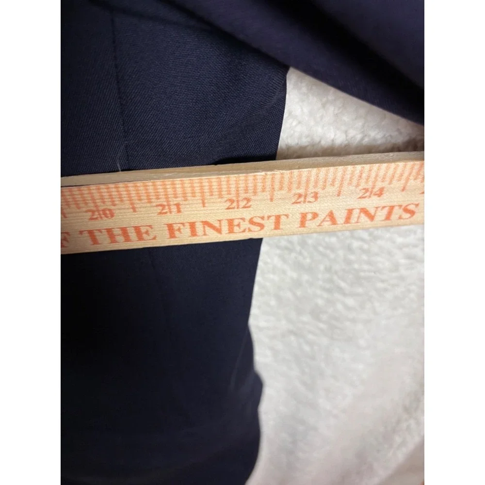 Burberry  Blazer Mens 45 Navy Blue Good Gold Buttons 2-Button‎ Sport Coat